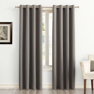 Sun Zero - 54"x120" Sun Zero Blackout Kenneth Energy Saving G Gray